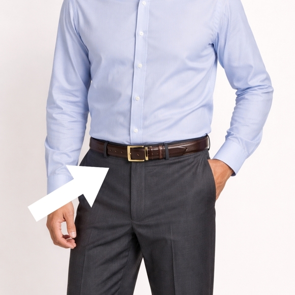 Roundtree & Yorke Other - Sz 52 / 4X Roundtree & Yorke Brown Belt with Gold Buckle | Big & Tall